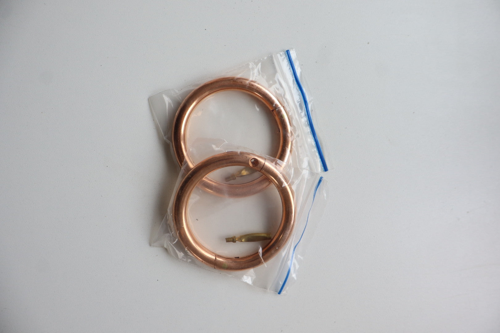 Copper Bull Rings Box of 10